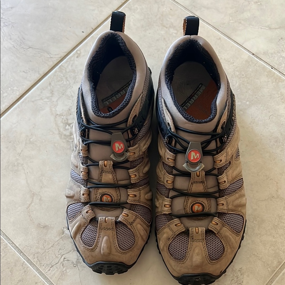 Merrell Hiking Shoes in Brown and Black